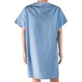 Healthsmart DMI Hospital Gown, Easy Access Patient Gown, Blue Hospital Gown, Blue 532-8030-0139